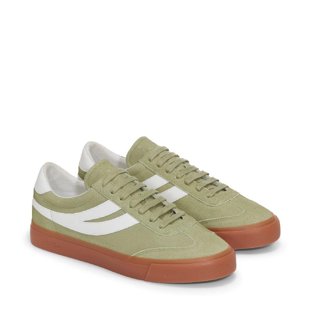 Superga 4834 CLUB S SWALLOW SUEDEGREEN SAGE-GUM