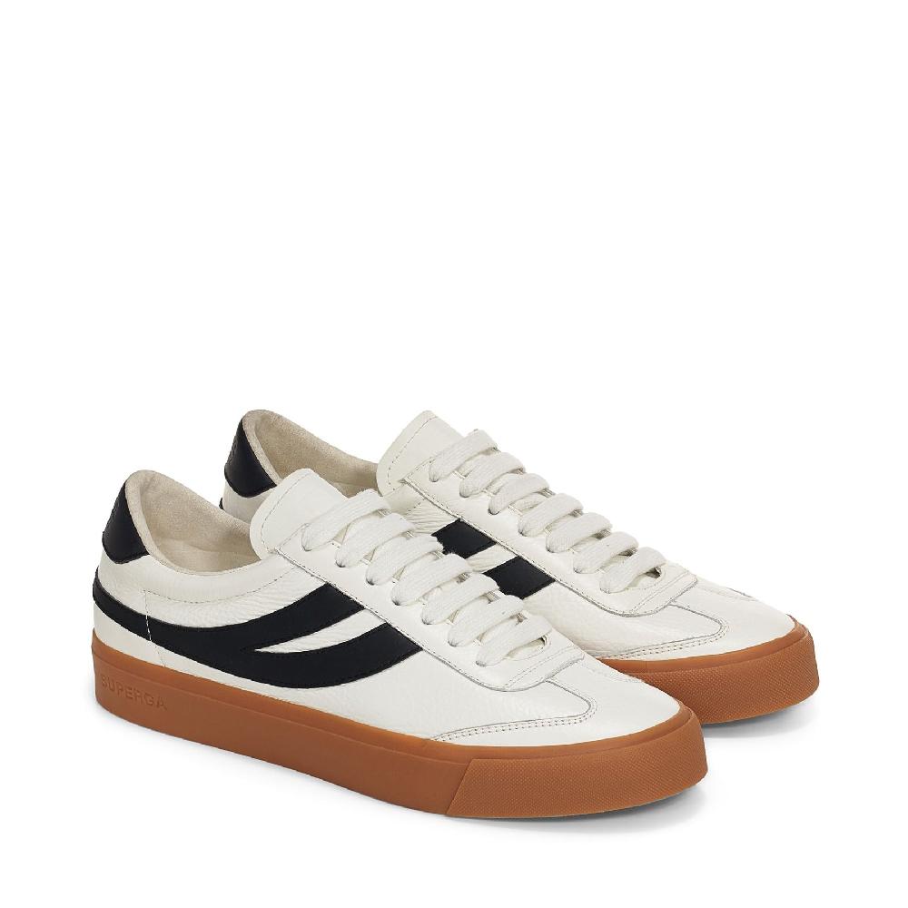 Superga 4834 CLUB S SWALLOWWHITE-BLACK-GUM