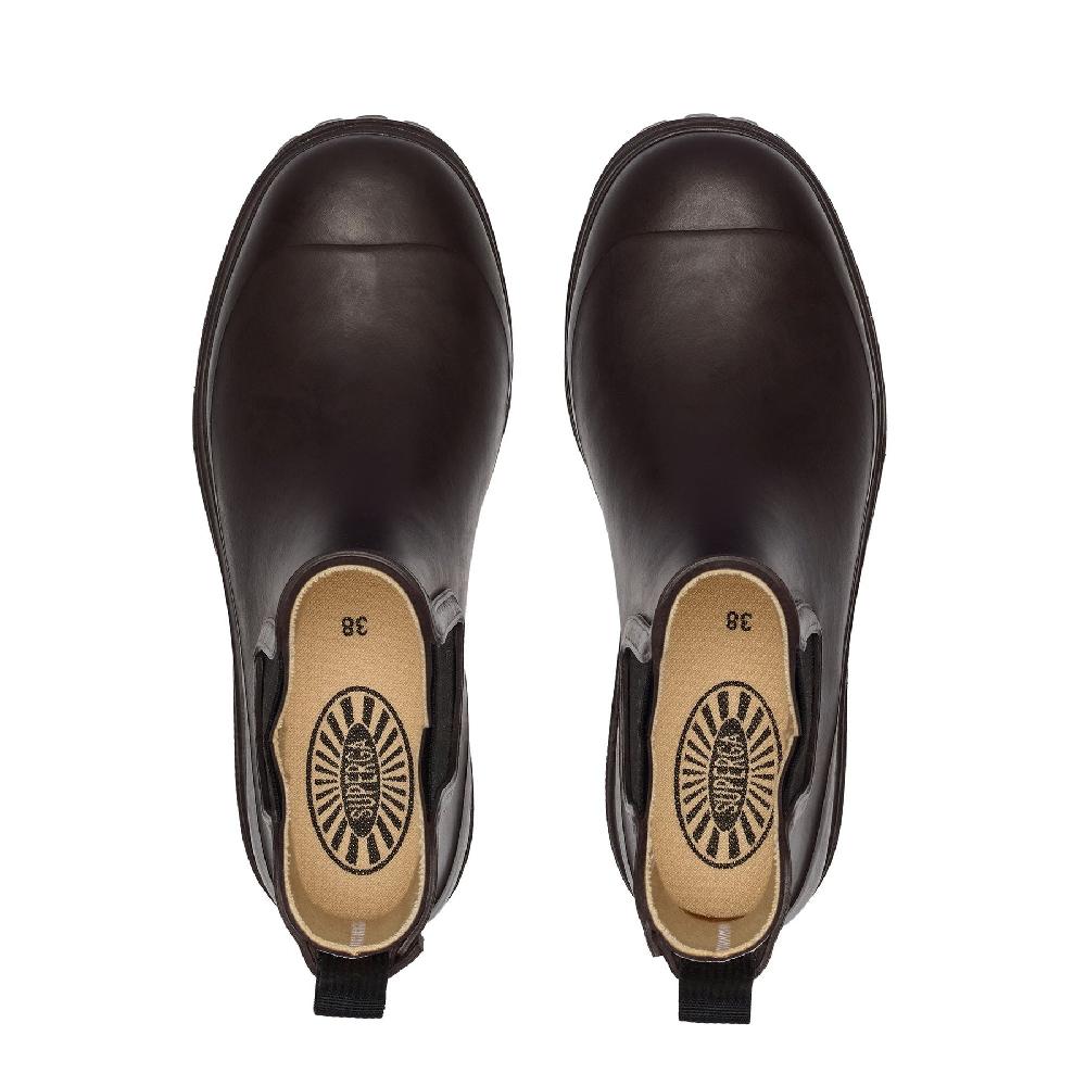 Superga 798 RUBBER BOOTS MIDBROWN DARK