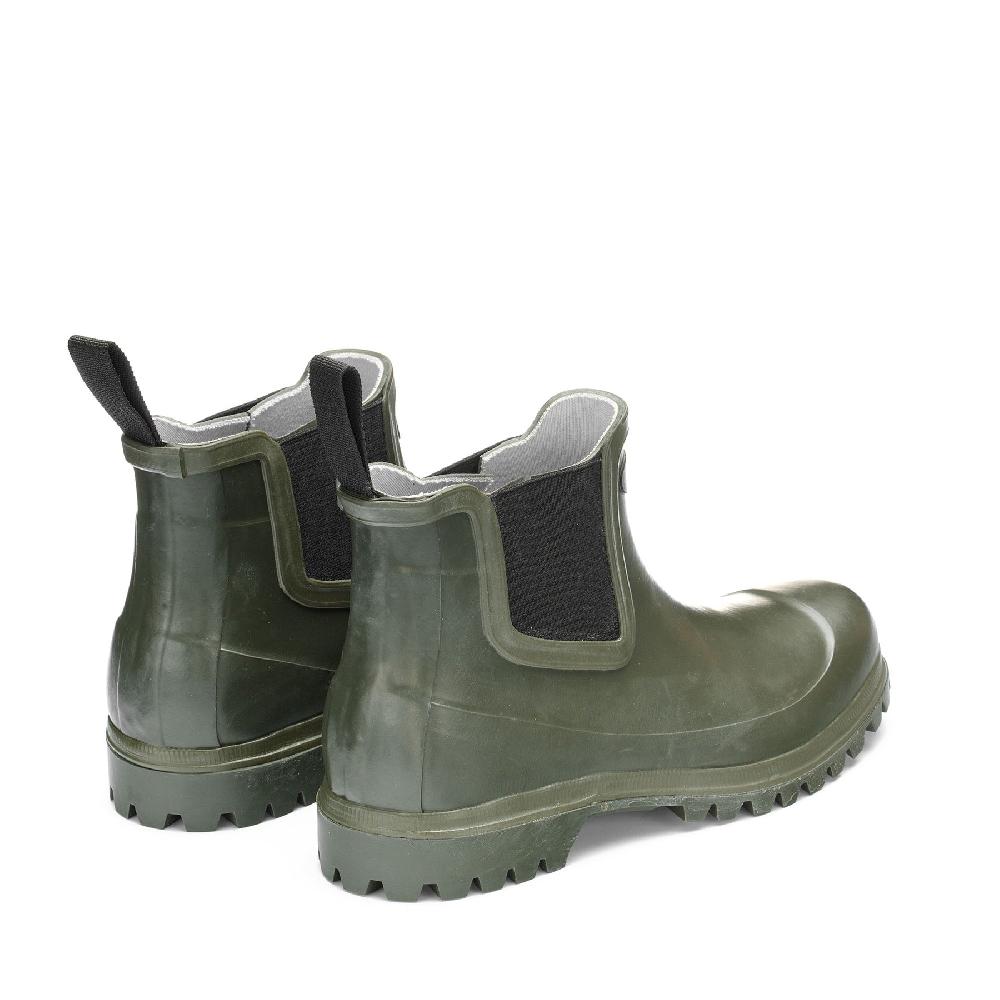 Superga 798 RUBBER BOOTSGREEN SHERWOOD-BLACK