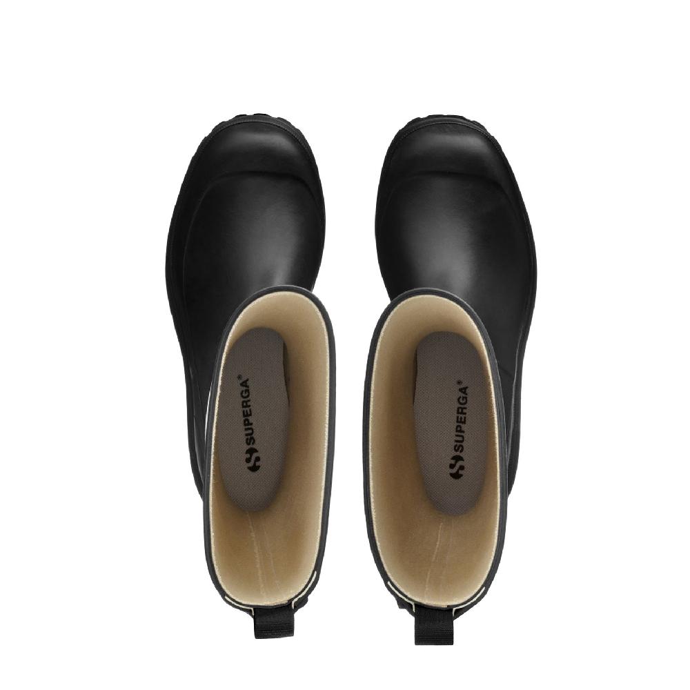 Superga 799 RUBBER BOOTS LETTERINGBLACK