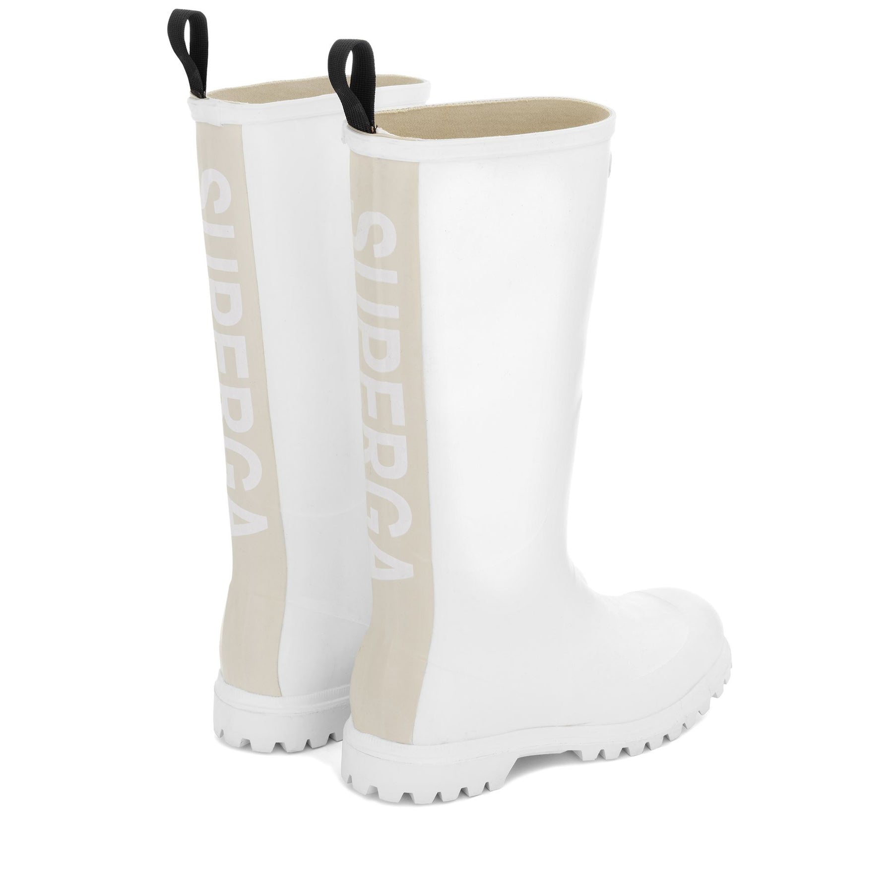 Superga 799 RUBBER BOOTS LETTERINGWHITE
