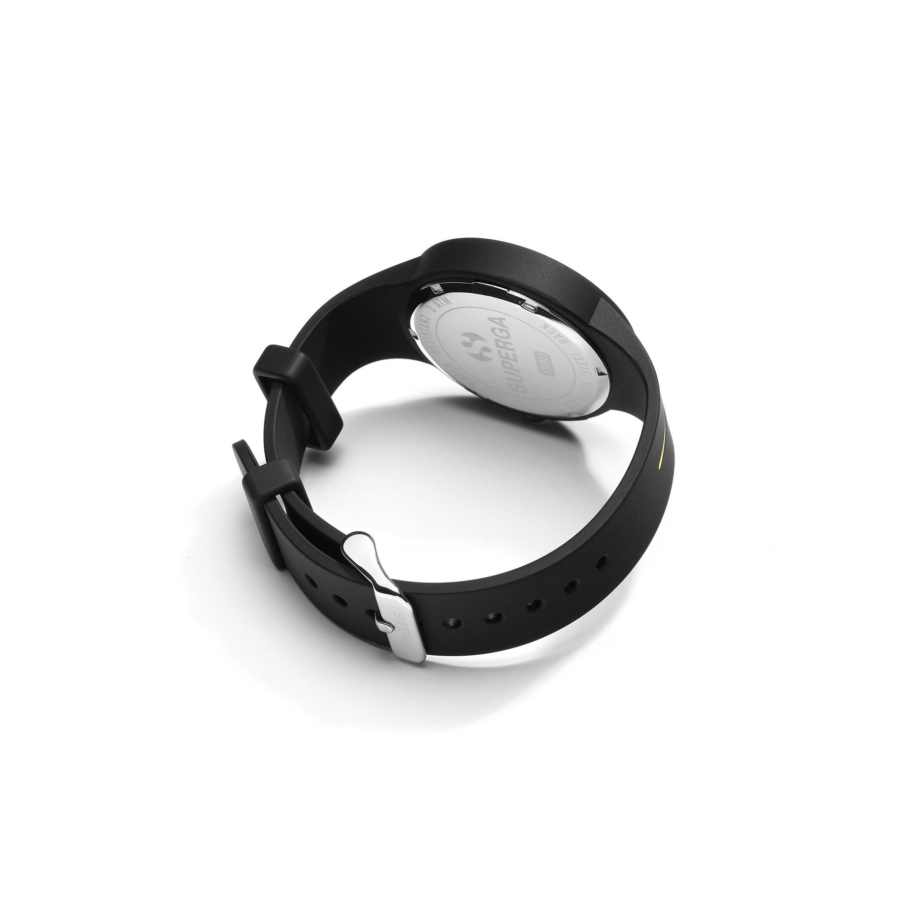 Superga SUPERGA LARGE OLDSTC055 BLACK-YELLOW