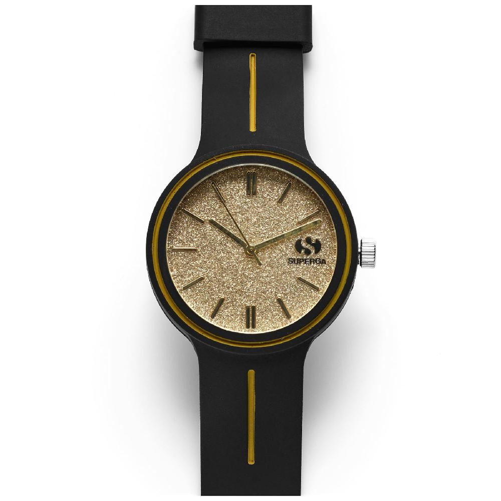 Superga SUPERGA MEDIUM OLDSTC052 BLACK-GOLD