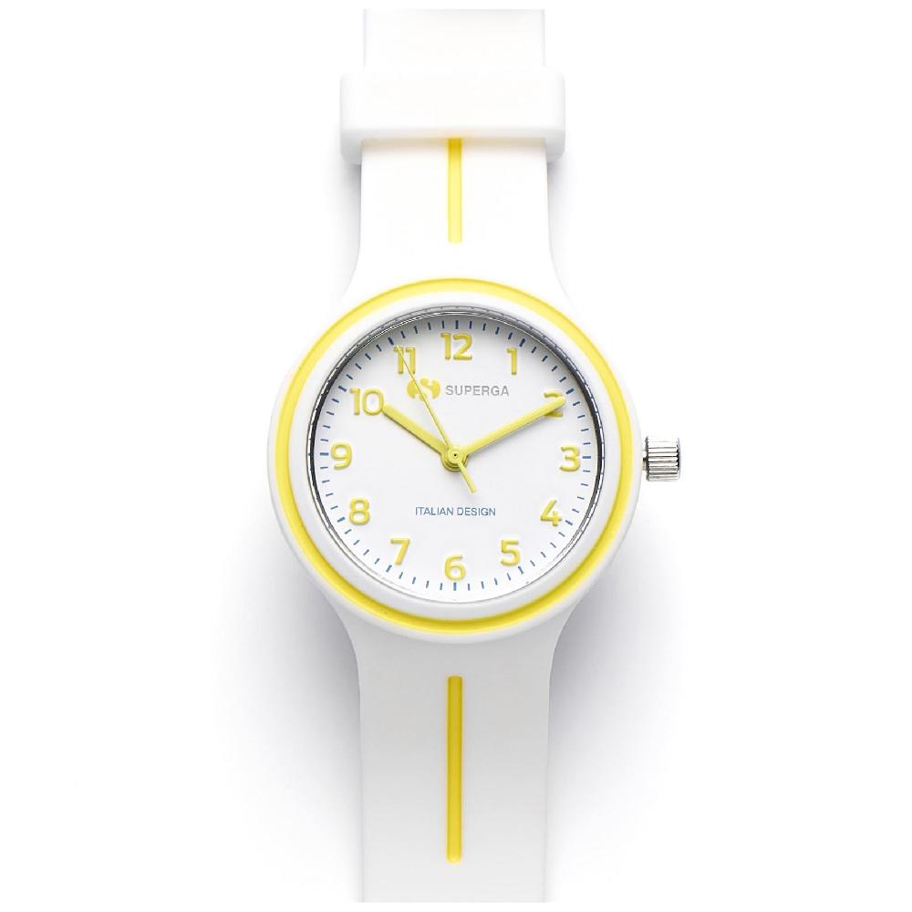 Superga SUPERGA SMALL OLDSTC123 WHITE-YELLOW-BLUE