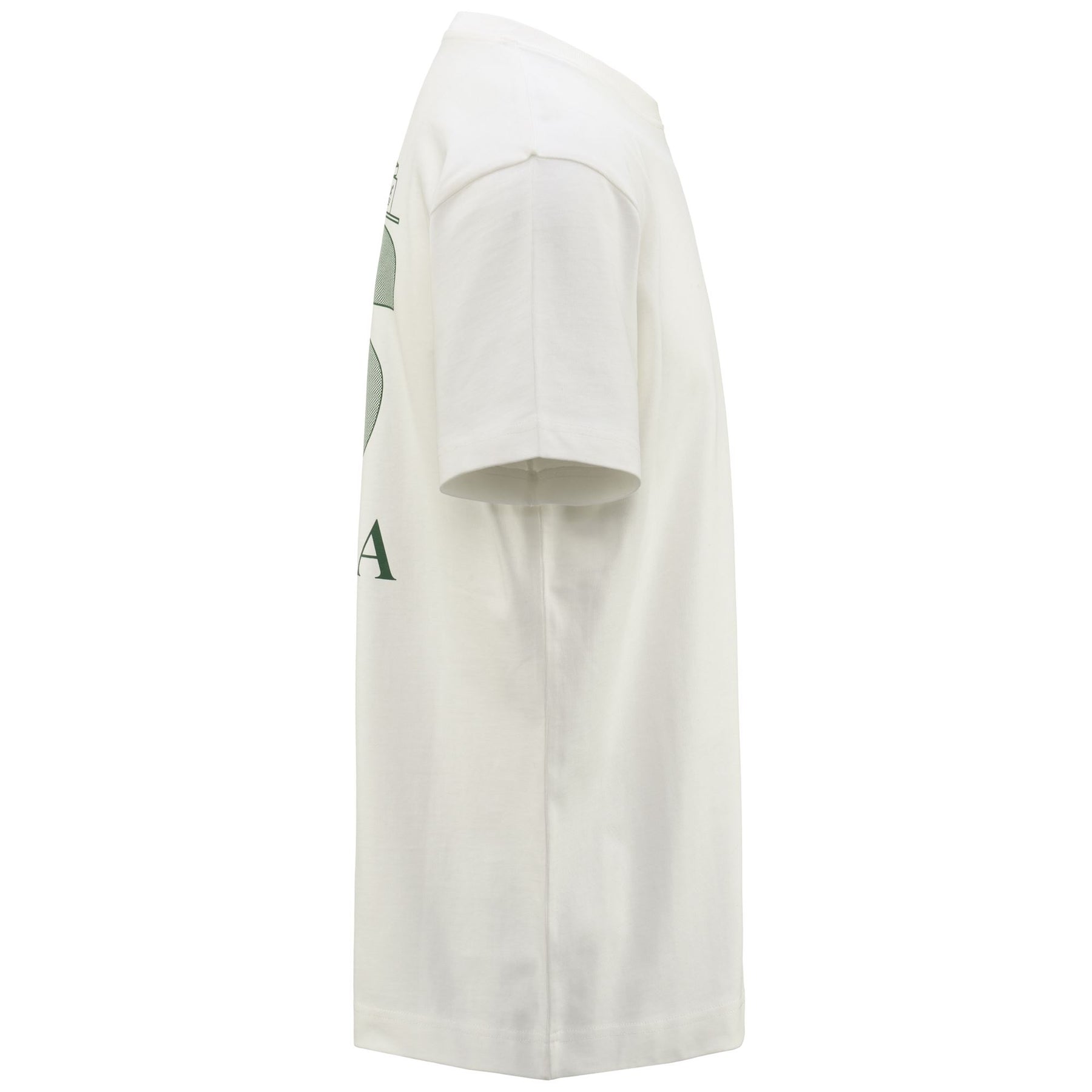 Superga T-SHIRT SUPERGA CLUBHOUSEWHITE AVORIO-GREEN