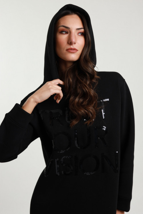 Susy Mix Abito Felpa "Trust Your Vision"