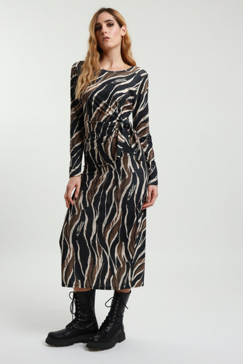 Susy Mix Abito Lungo con Nodo