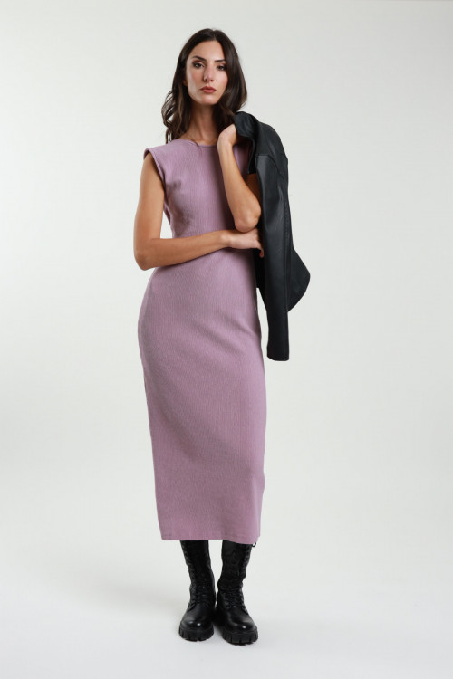 Susy Mix Abito Lungo Costine