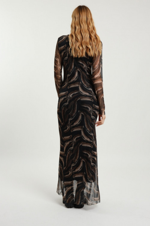 Susy Mix Abito Lungo In Tulle