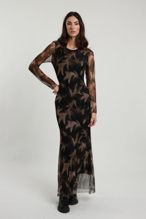 Susy Mix Abito Lungo Tulle