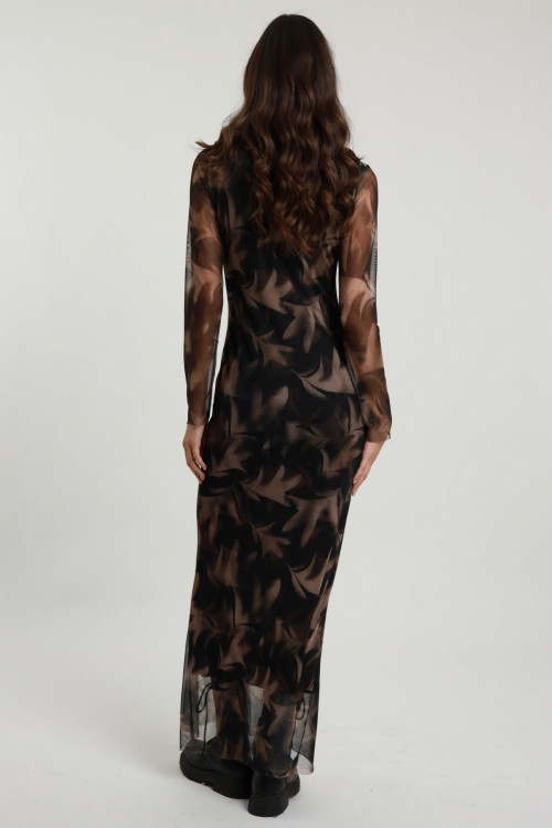 Susy Mix Abito Lungo Tulle