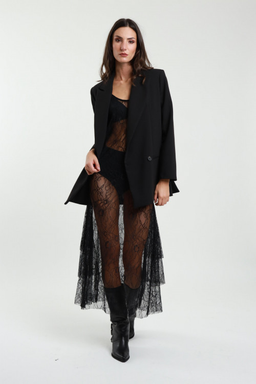 Susy Mix Abito Sottoveste Pizzo