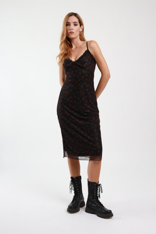 Susy Mix Abito Tulle Fiorellini