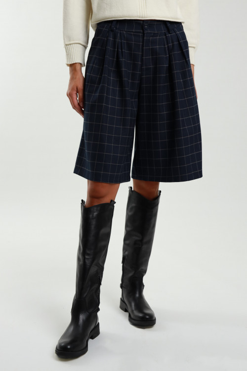 Susy Mix Bermuda Check