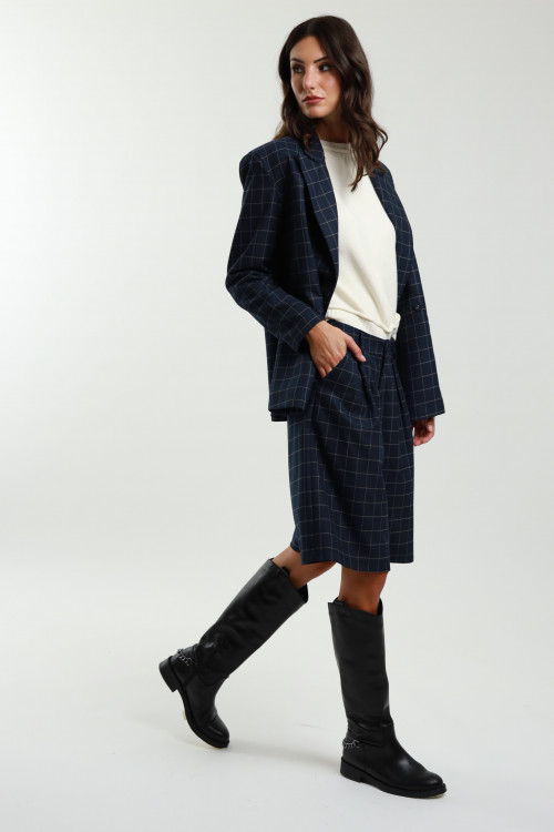 Susy Mix Bermuda Check