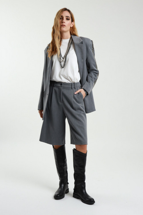 Susy Mix Bermuda con Perline