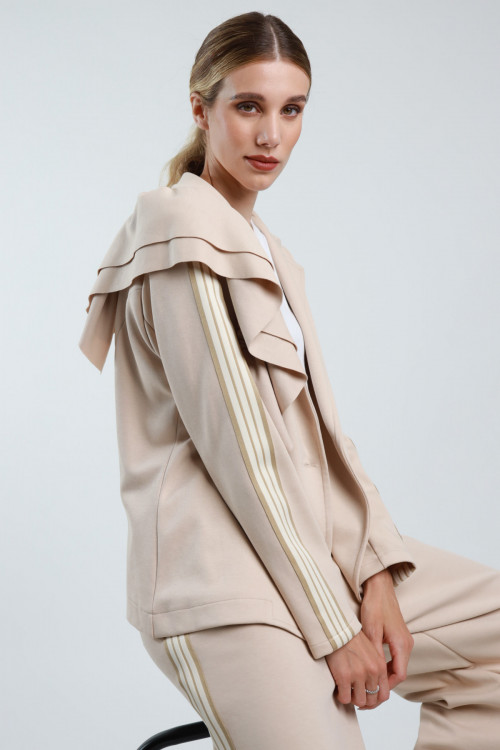 Susy Mix Blazer con Rouges e Banda Laterale