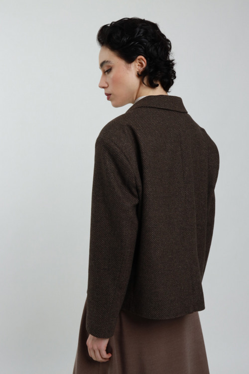 Susy Mix Blazer Over Con Spilla