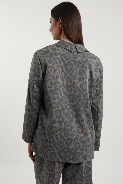 Susy Mix Blazer Over Maculato