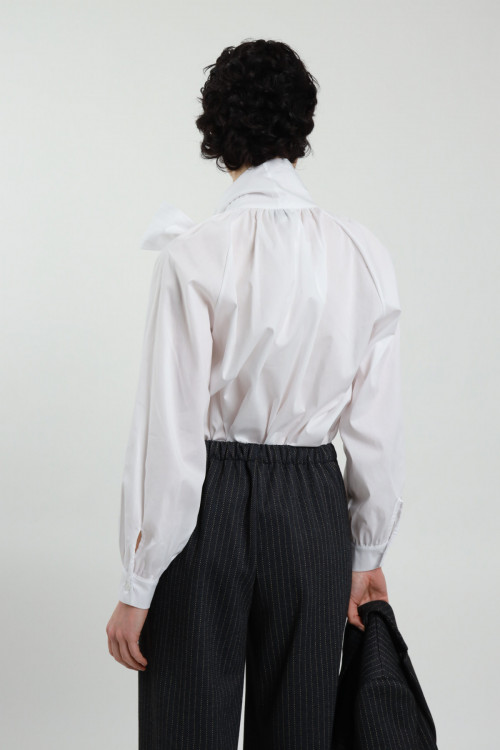 Susy Mix Blusa Con Fiocco