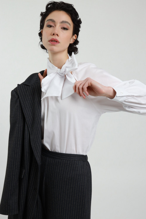 Susy Mix Blusa con Fiocco