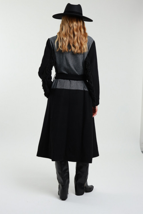 Susy Mix Cappotto Con Cintura