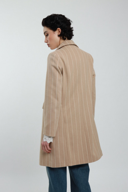 Susy Mix Cappotto Gessato