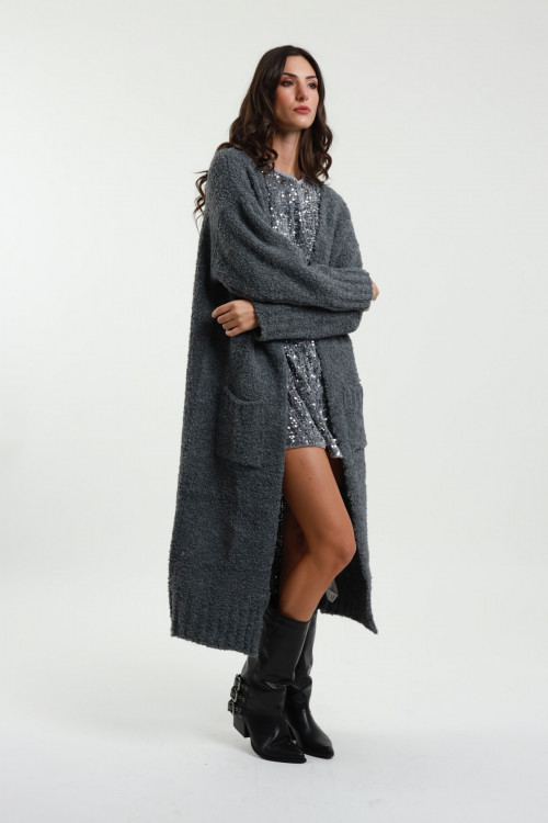 Susy Mix Cappotto In Maglia