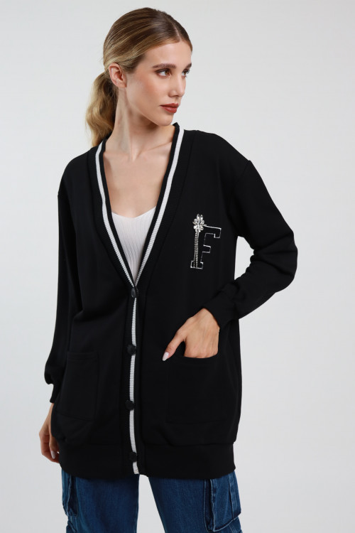 Susy Mix Cardigan College Oversize