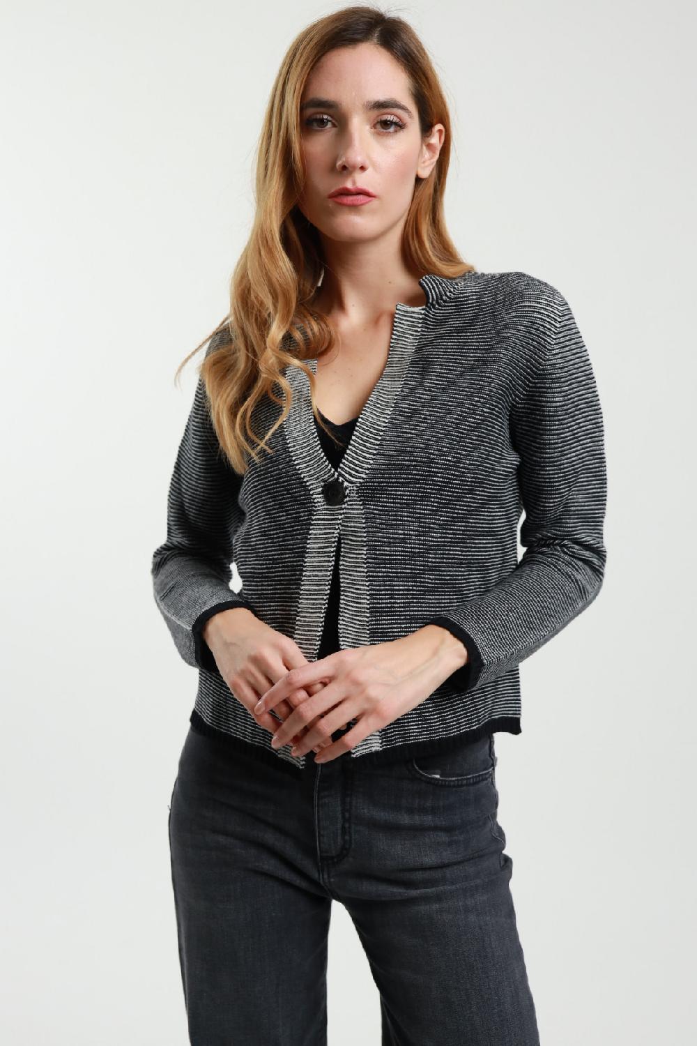 Susy Mix Cardigan un Bottone