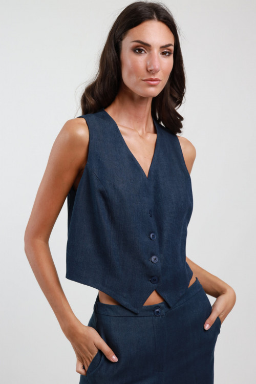 Susy Mix Completo Gilet E Pantaloni