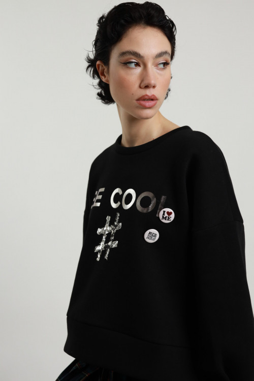 Susy Mix Felpa "be cool"