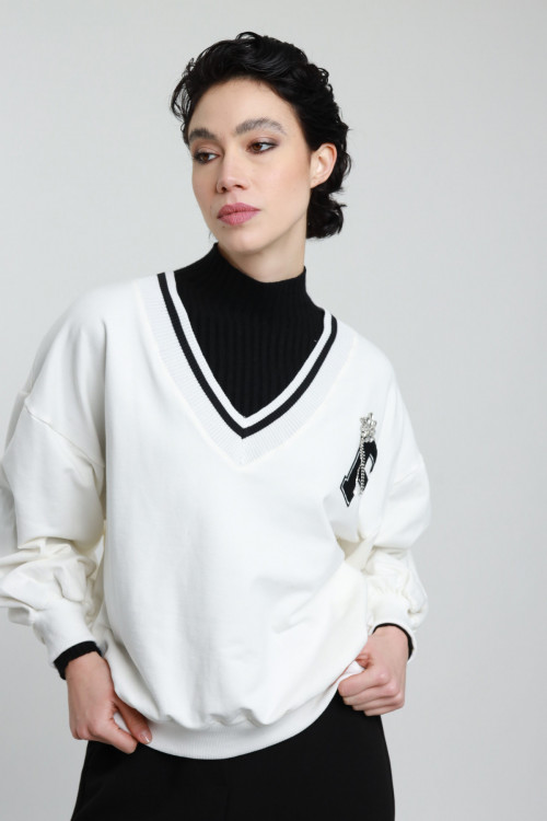 Susy Mix Felpa College Over