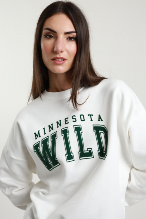 Susy Mix Felpa Girocollo Minnesota