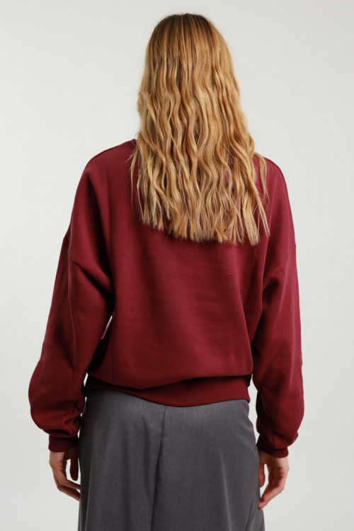 Susy Mix Felpa Girocollo Over