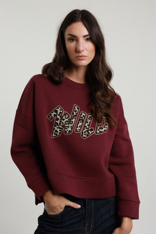 Susy Mix Felpa Girocollo "Wild"