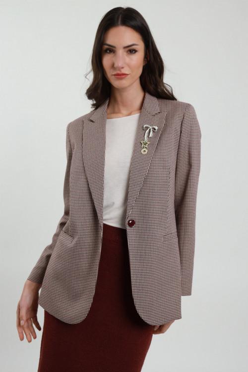 Susy Mix Giacca A Quadri