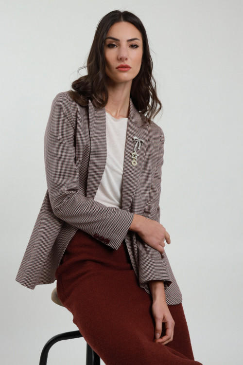 Susy Mix Giacca a Quadri