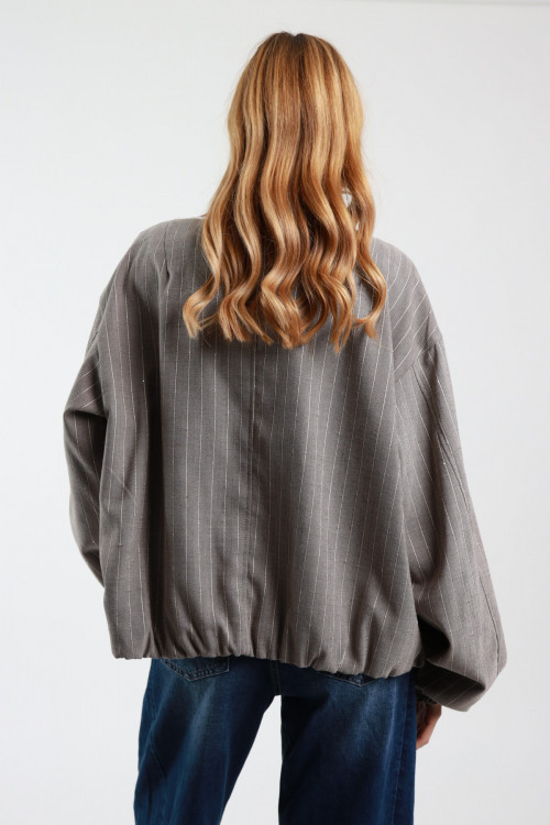 Susy Mix Giacca College Gessata