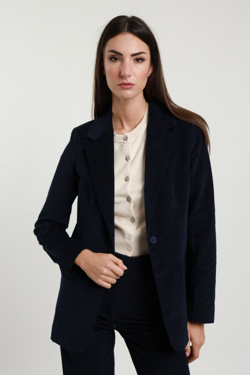 Susy Mix Giacca In Velluto