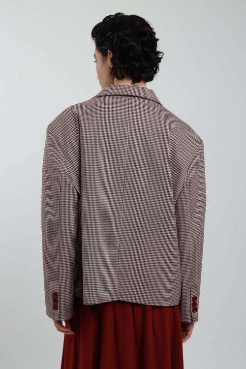 Susy Mix Giacca Oversize Con Spille