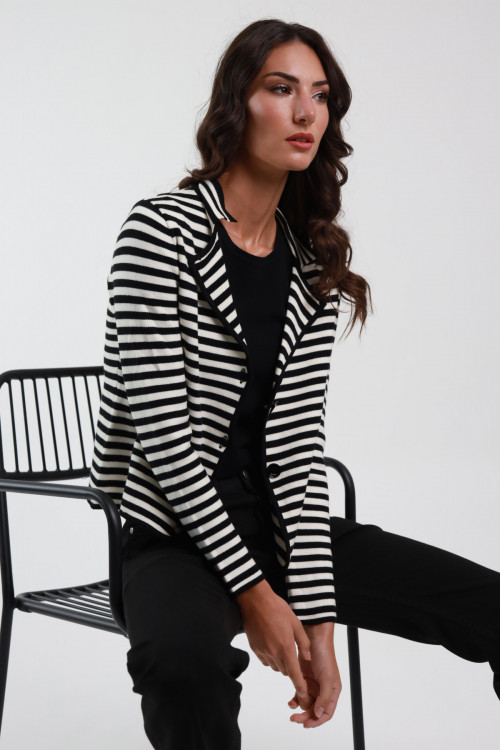 Susy Mix Giacca Rigata