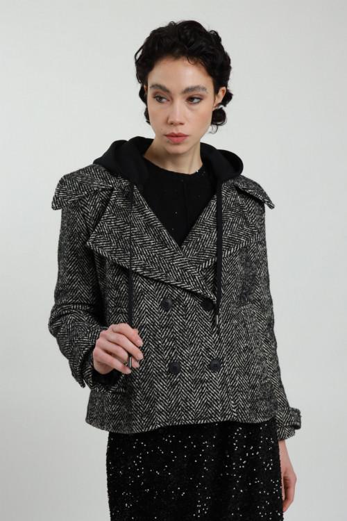 Susy Mix Giacca Spinata Doppiopetto