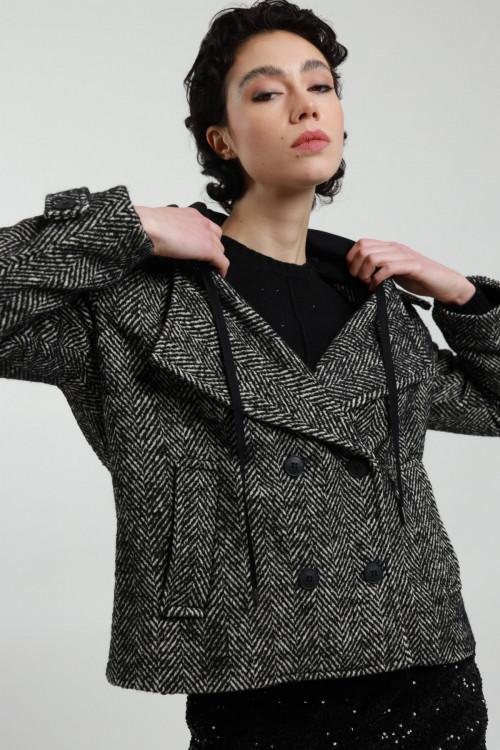 Susy Mix Giacca Spinata Doppiopetto