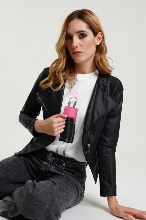 Susy Mix Giacchino Ecopelle