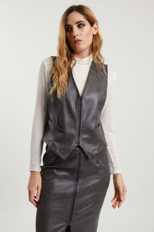 Susy Mix Gilet con Zip