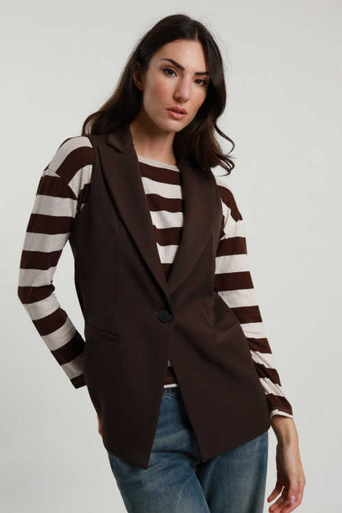 Susy Mix Gilet Lungo