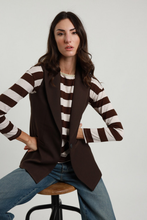 Susy Mix Gilet Lungo