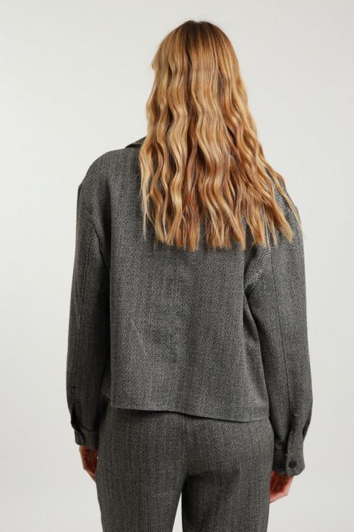 Susy Mix Giubbino Spinato Con Tasche